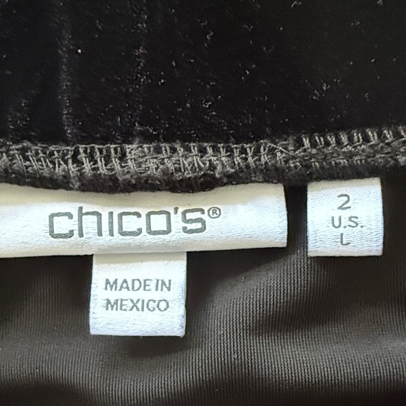 Chico's Classic Black Pencil Skirt - Picture 2 of 5